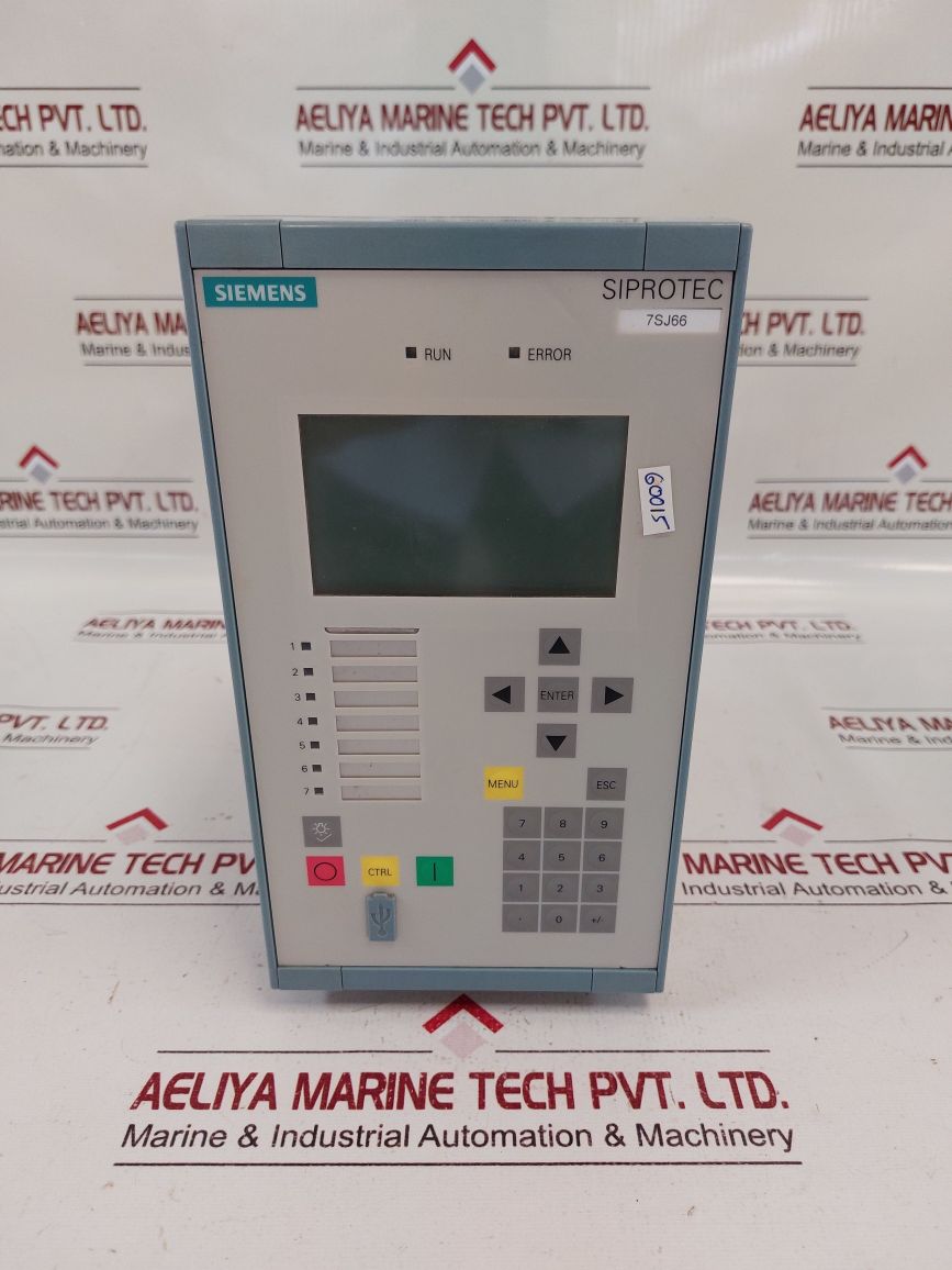 Siemens 7Sj6621-6Kb90-1Fc0/Bb Multifunction Protective Relay