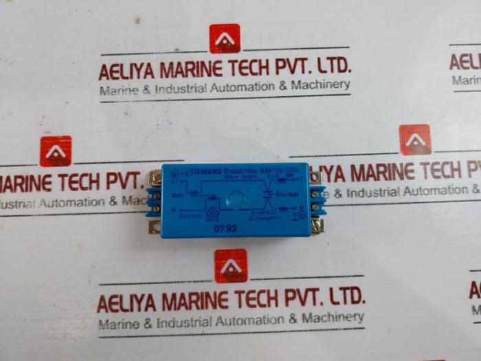 Siemens B84102-c30 Entstorfilter/ Single Interference Filter250V~ 50/60Hz