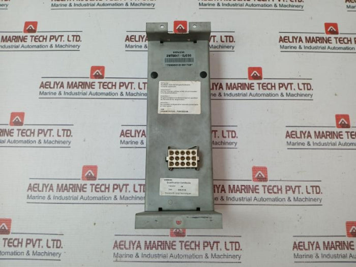 Siemens Etu8Wt Electronic Trip Unit 3Wt9841-0Jc00