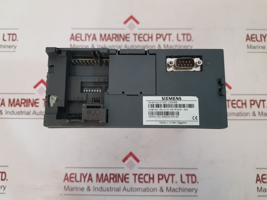 Siemens g120c uss/mb converter 6sl3210-1ke18-8ub1