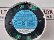 Siemens Hfp-11 Fire Alarm Smoke Heat Detector With Db-11E Detector Base