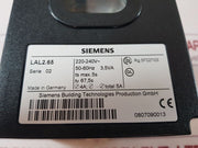 Siemens lal2.65 oil burner control serie 02
