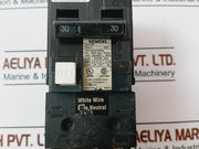 Siemens Qpf, 2 Pole Gfci Circuit Breaker Unit 10Ka 120/240V~ 60Hz