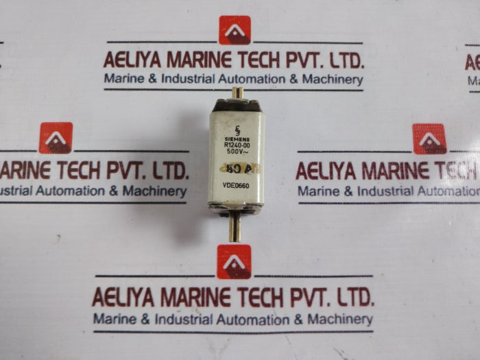 Siemens R1240-00 Fuse Link 500V 80A