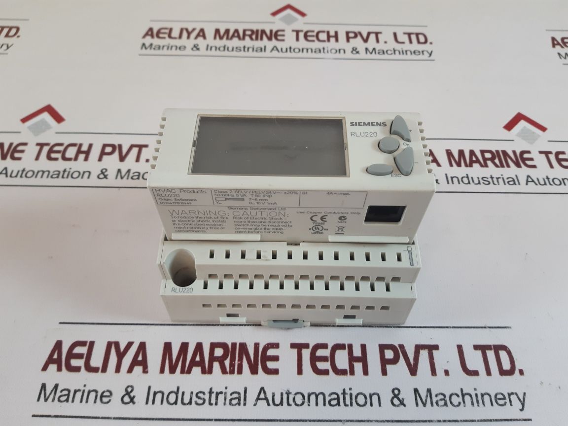 Siemens Rlu220 Universal Regulator 50/60Hz 5Va T50 Ip20
