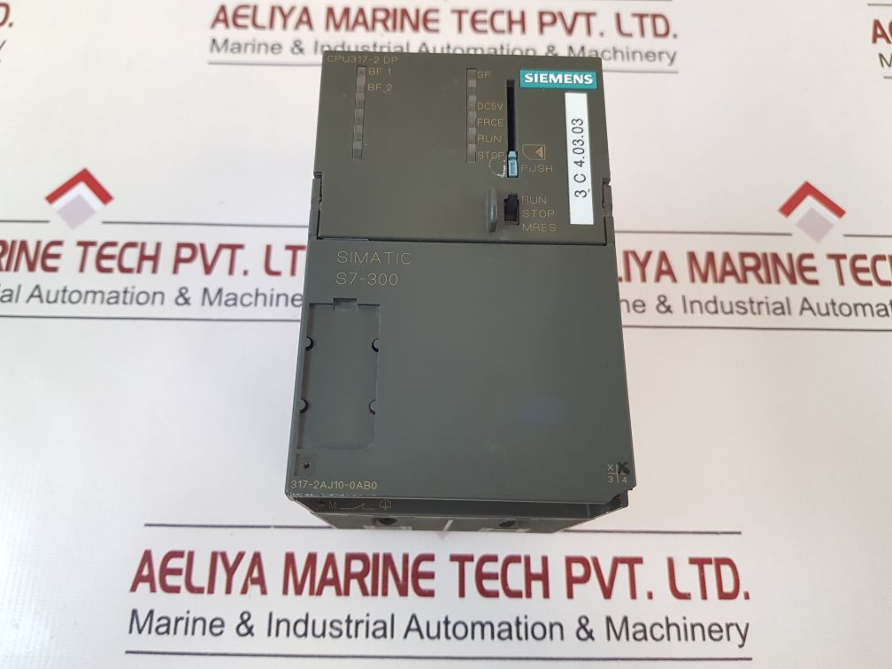 Siemens 6Es7 317-2Aj10-0Ab0 Cpu Module 