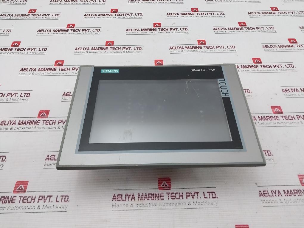Siemens Simatic Hmi 1P 6Av2 124-0Jc01-0Ax0 Basic Touch Panel (Not Working)