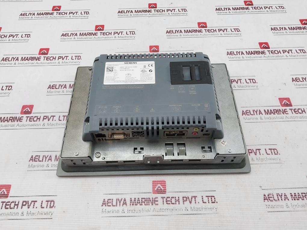 Siemens Simatic Hmi 1P 6Av2 124-0Jc01-0Ax0 Basic Touch Panel (Not Working)