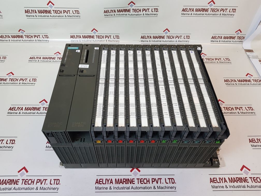 Siemens 6Es7 405-0Ka01-0Aa0,416-3Er05-0Ab0,421-1Bl01-0Aa0,422-1Hh00-0Aa0,431-1Kf10-0Ab0 Plc Rack