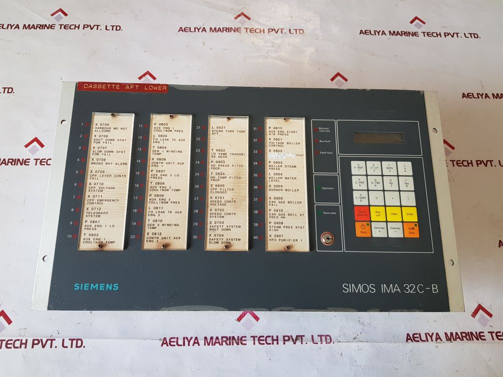 Siemens Simos Ima 32C-b Control Unit Dkv 009