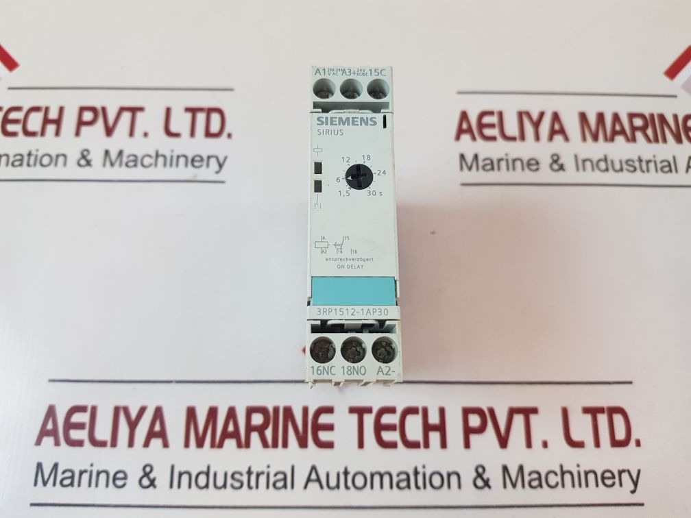 Siemens 3Rp1512-1Ap30 Time Relay 240V