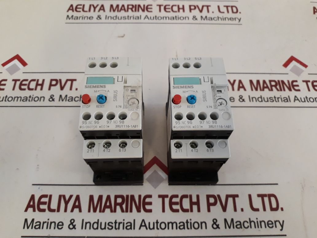 Siemens 3Ru1116-1Ab1 Overload Relay