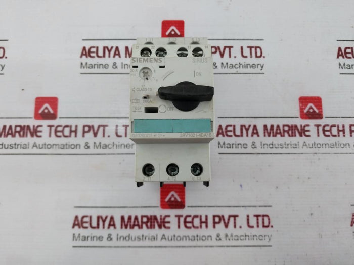 Siemens Sirius 3Rv1021-4Ba15 Circuit Breaker 14–20A 50/60Hz 3Rv1901-1E A003617