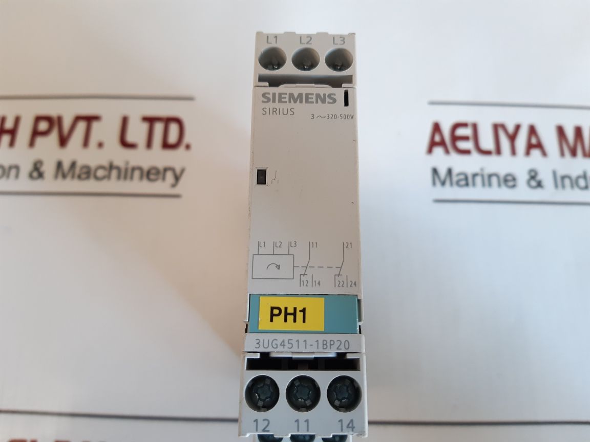 Siemens Sirius 3Ug4511-1Bp20 Voltage Monitoring Relay