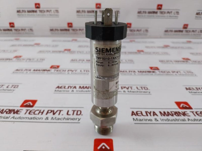 Siemens Sitrans P 7Mf8010-1Xa31-1Da1 Transmitter 6-30V Dc 0-10 Bar M4-pi-0010