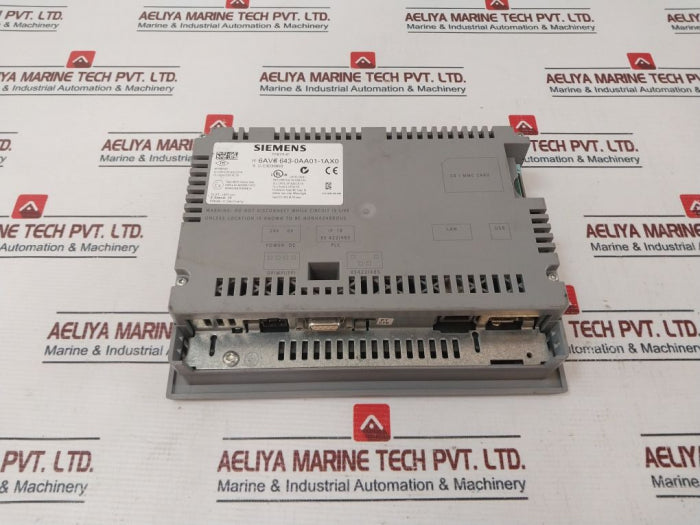 Siemens Tp277-6” Touch Panel 1P 6Av6 643-0Aa01-1Ax0