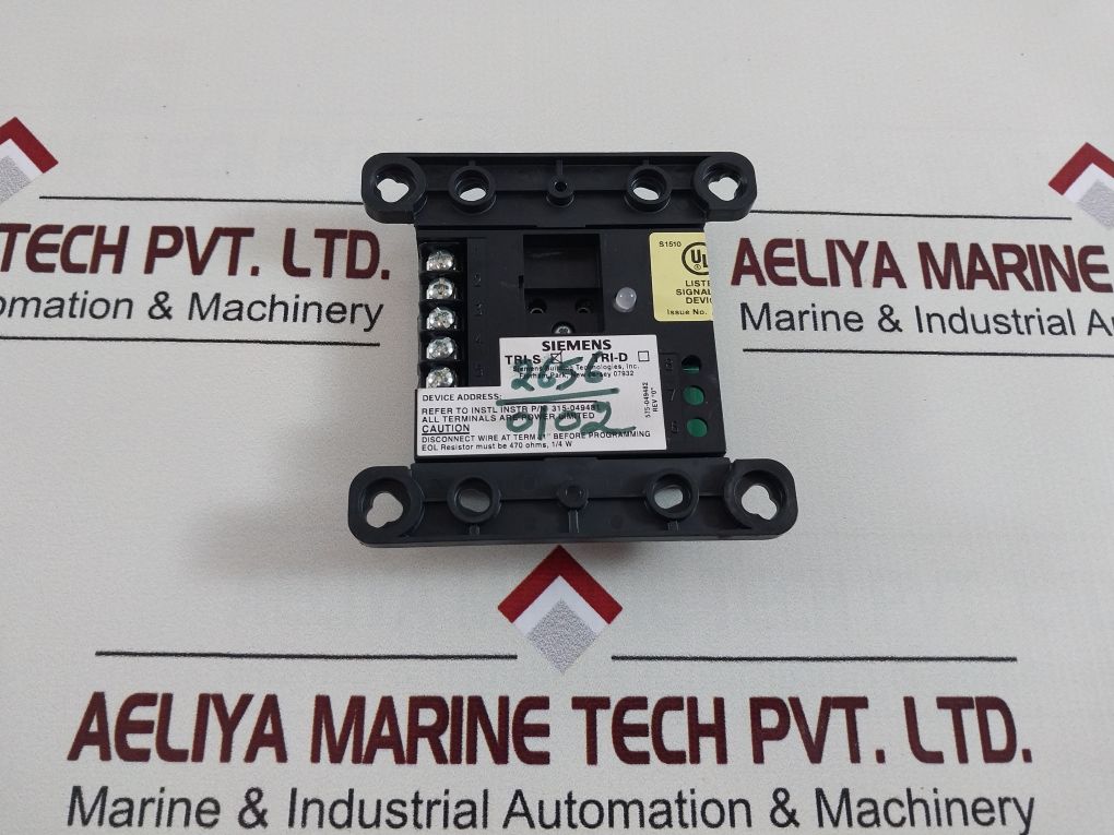 Siemens Tri-s Monitor Intelligent Interface Module 500-896225 Single Input