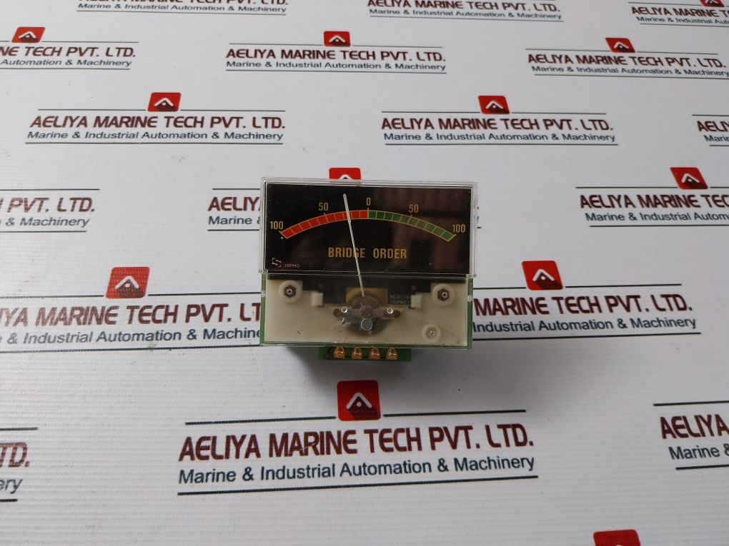 Sifam 100-0-100 Panel Meter With Pcb Card Ind1013-b