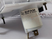 Sifam Analog Ammeter 40-0-40 A, 75-0-75Mv, 5-0-5Ma Nom