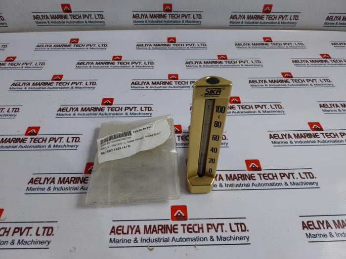 Sika 0-100 C Angled Thermometer 0-100°C