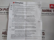 Simplex 4098-9789 Smoke/Heat Detector Base (New)