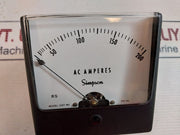 Simpson 1357 Md Ampere Meter 0-5 Amps Ac