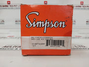 Simpson Sk525-626-5 Alternating Current Panel Meter