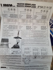 Sirena Ba15D 25W Max Miniflash 333N.12-48Dc