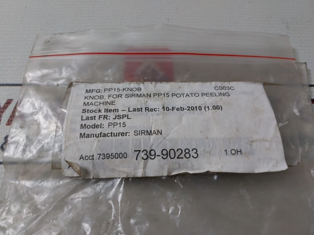 Sirman Pp15-knob Potato Peeling Machine Set