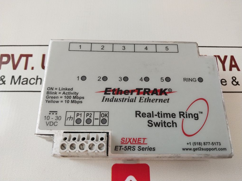 Sixnet Et-5Rs Series Industrial Ethernet Real-time Ring Switch Et-5Rs-1-e1