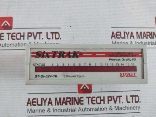 Sixtrak St-di-024-16 Process Quality I/O Module Rev 1.00