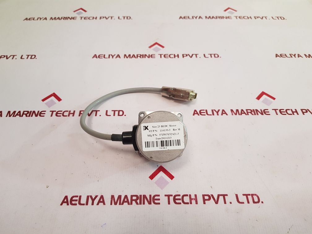 3X Motion Technologies 116139-3 Rev M Size 23 Bldc Motor