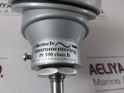 Skotselv Pt 100 Class B Temperature Sensor 125Mm Long, 9Mm Dia