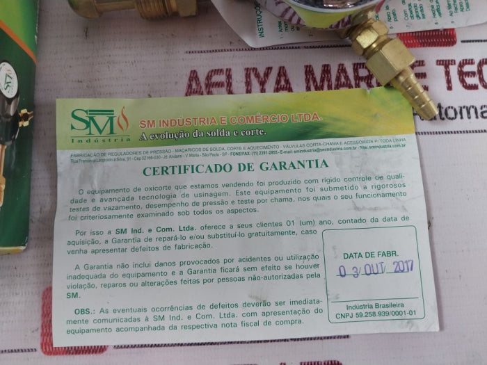 Sm Industria Model 500 Pressure Regulator