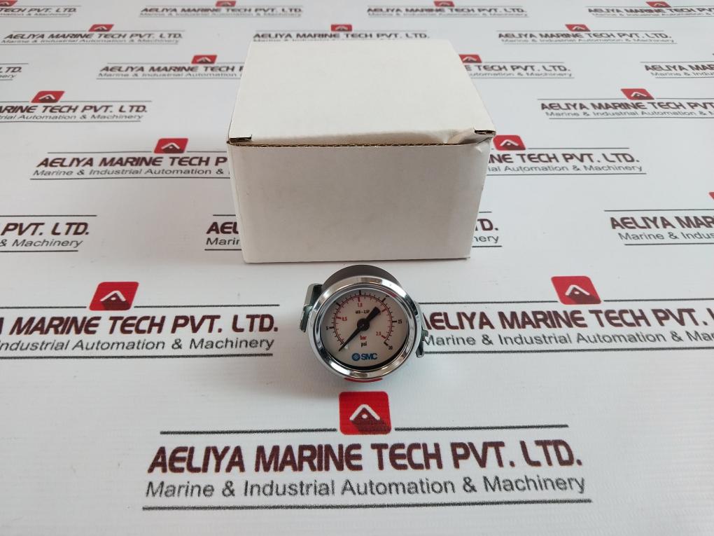 Smc 4K8-2.5P Pressure Gauge 0-30 Psi