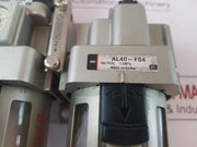 Smc Aw40-f04E Filter Regulator/Controller With Al40-f04 Lubricator