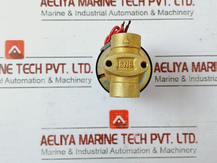 Sns Pneumatic 2W-025-08 Series Solenoid Valve Brass High Temperature