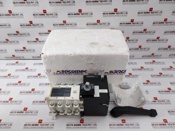 Socomec Mcos-4P-200A Pole Bypass Changeover Switches 125A-1600A 230Vac
