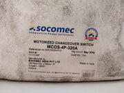 Socomec Mcos 320A Motorized Changeover Switch (Bcs) 4-pole 415V 80Ka