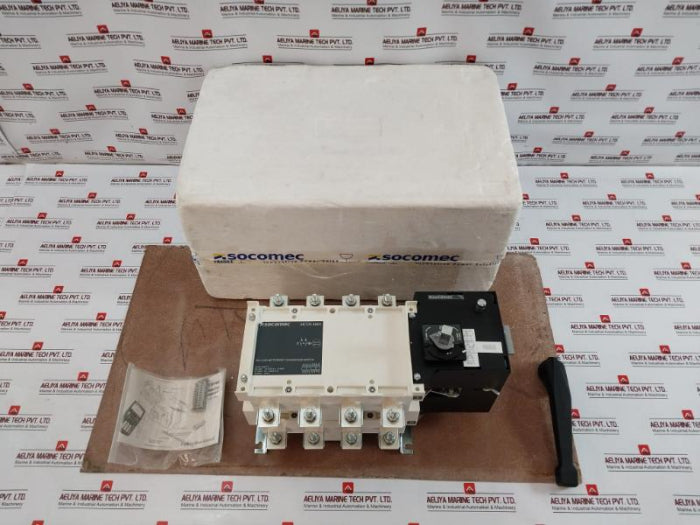 Socomec Mcos 400A Bypass Changeover Switch Ac-23A Gmc04004Poi 50/60Hz 4 Pole