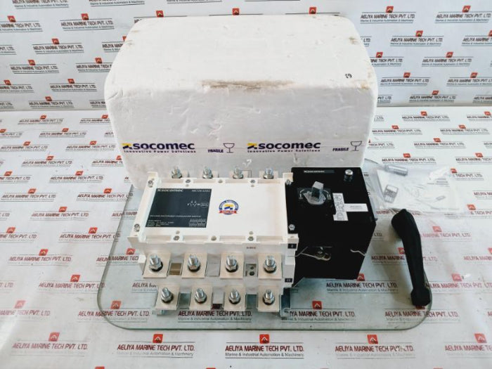 Socomec Mcos 630A On Load Motorised Changeover Switch 230V Ac