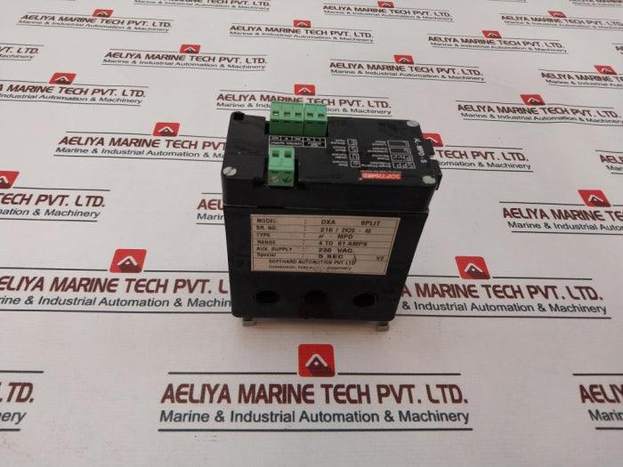 Softhard µ-mpd-s Dxa Split Motor Protection Unit 230 Vac