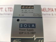 Sola Sdp Power Supply 3-15-100T
