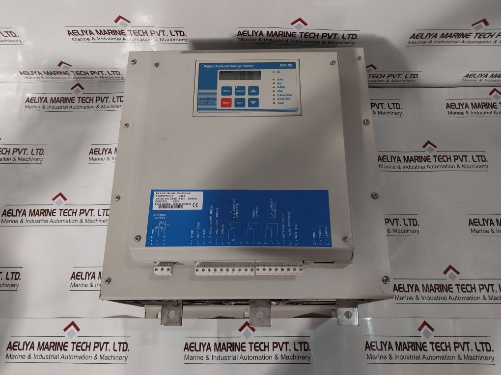 Solcon Rvs-dn 390 690-230-230-9-s Digital Reduced Voltage Starter