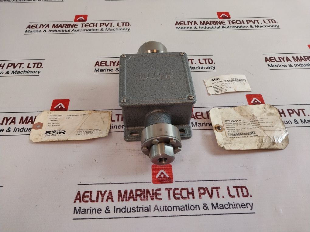 Sor 17Rb-k2-n4-c1A-pbpp Differential Pressure Switch 500 Psi