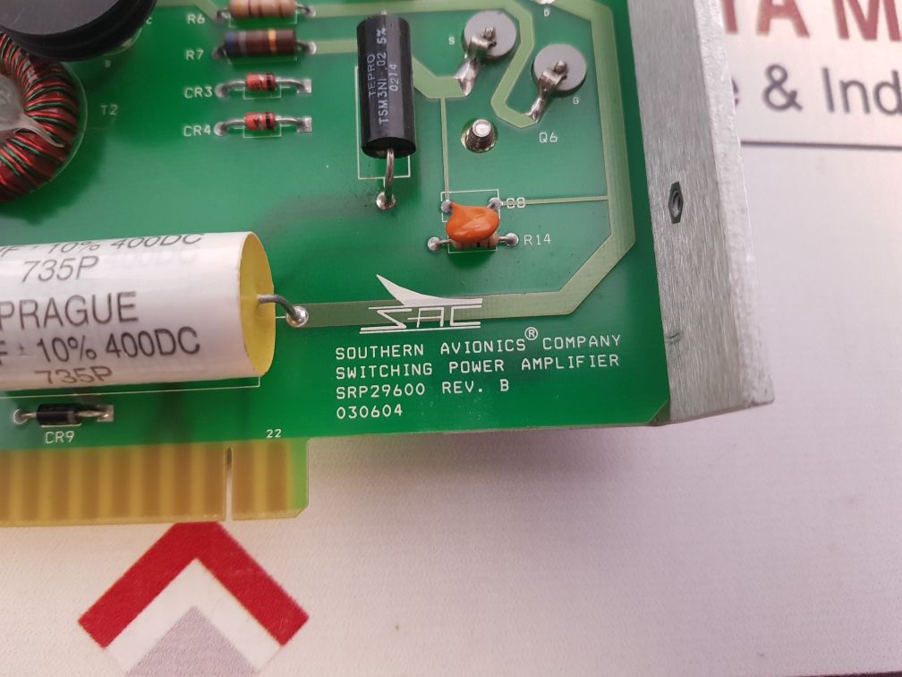 Southern Avionics Srp29600 Switching Power Amplifier