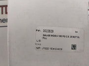 Span 02-1899-t Pressure Gauge 0-160 Psi