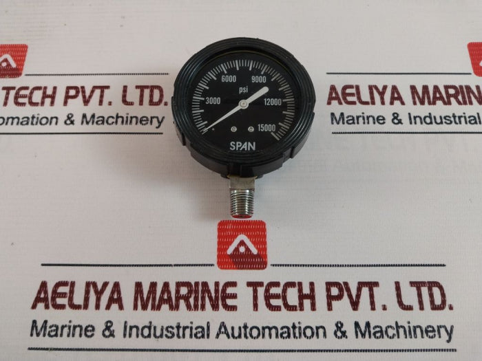 Span 02-3079-t Pressure Gauge 0-15000 Psi