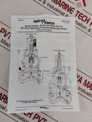 Set Of 3X Spirax Sarco Dn15Lc Dn15 â€“ 20 Dp143 Dp163 Body Gasket Set