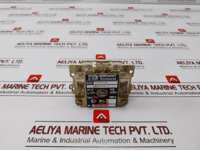 Spohn+Burkhardt Ns011Fnvrh Controller Switch Sm8903-2